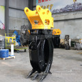 Log Grapple Rotating Manual Excavator Grapple Hydraulic Grapple